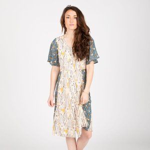 Piper & Scoot Gem Contrast Dress, Medium